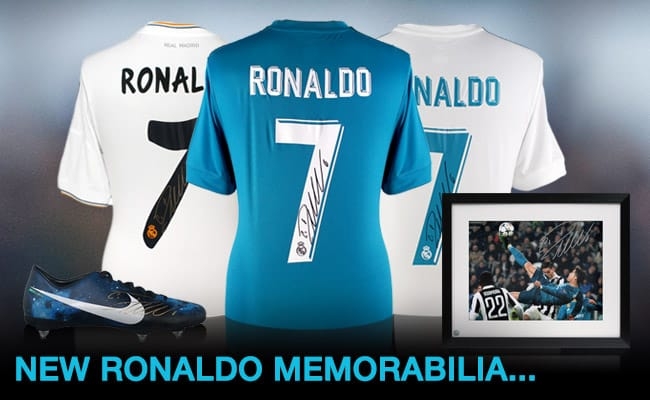 Cristiano Ronaldo Memorabilia 