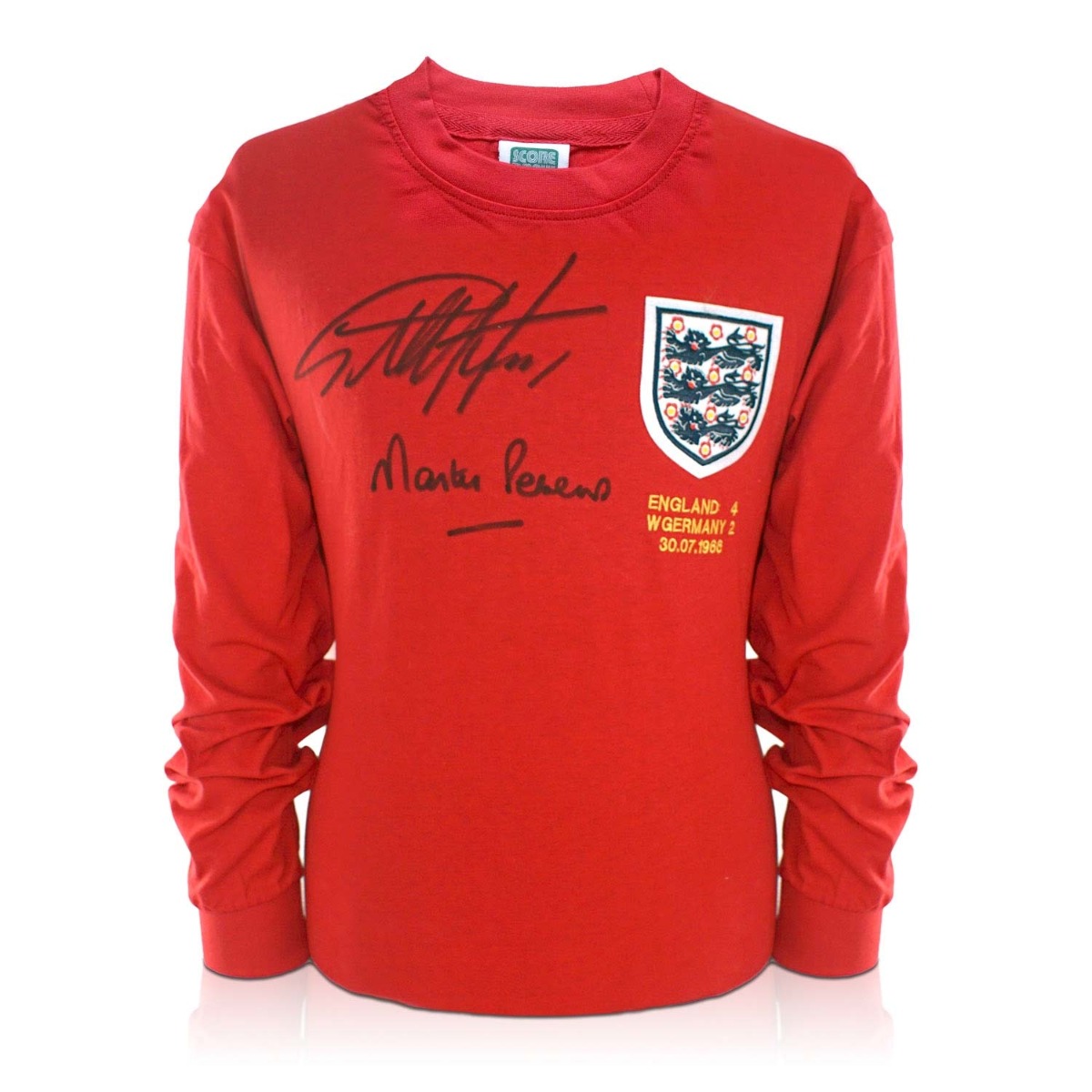 Sir Geoff Hurst And Martin Peters Signed England Football Shirt