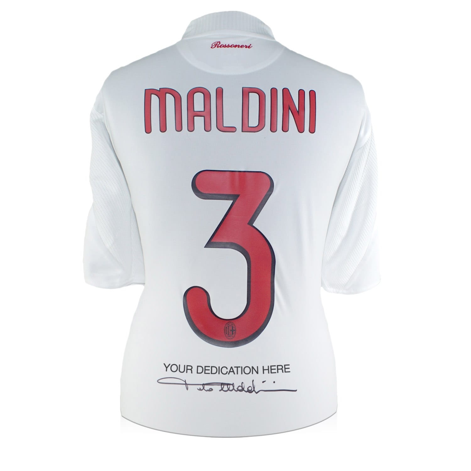 Paolo Maldini dedicated shirt