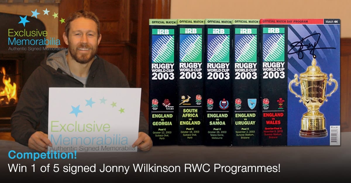 Jonny Wilkinson Competition